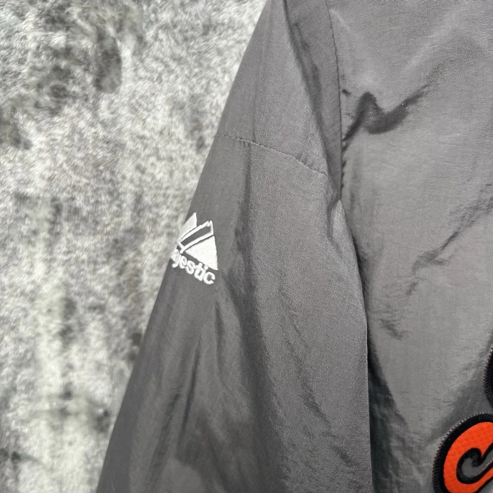 Majestic Therma Base San Francisco Giants Jacket Medium Dugout Fleece Lined MLB
